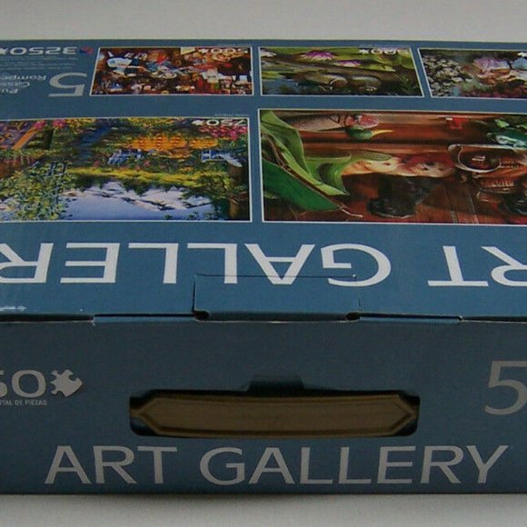 ART GALLERY- Five Jigsaw Puzzle Set - Picture 5 of 5